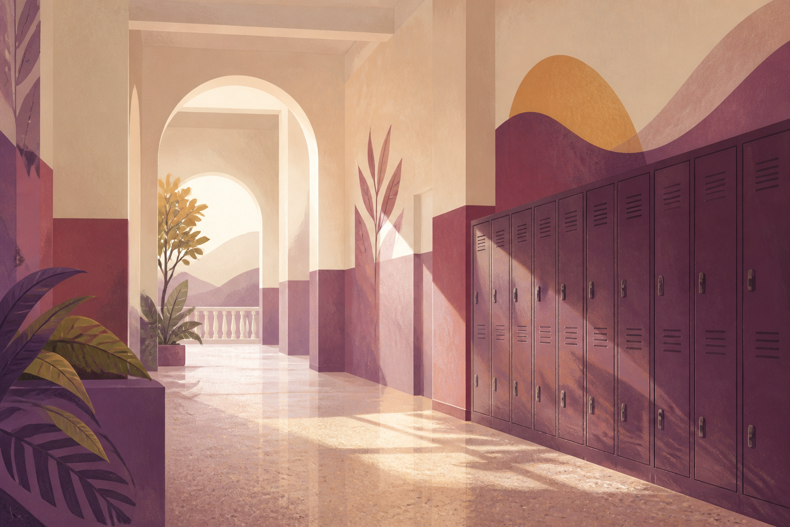 Ambiente escolar entre clases
